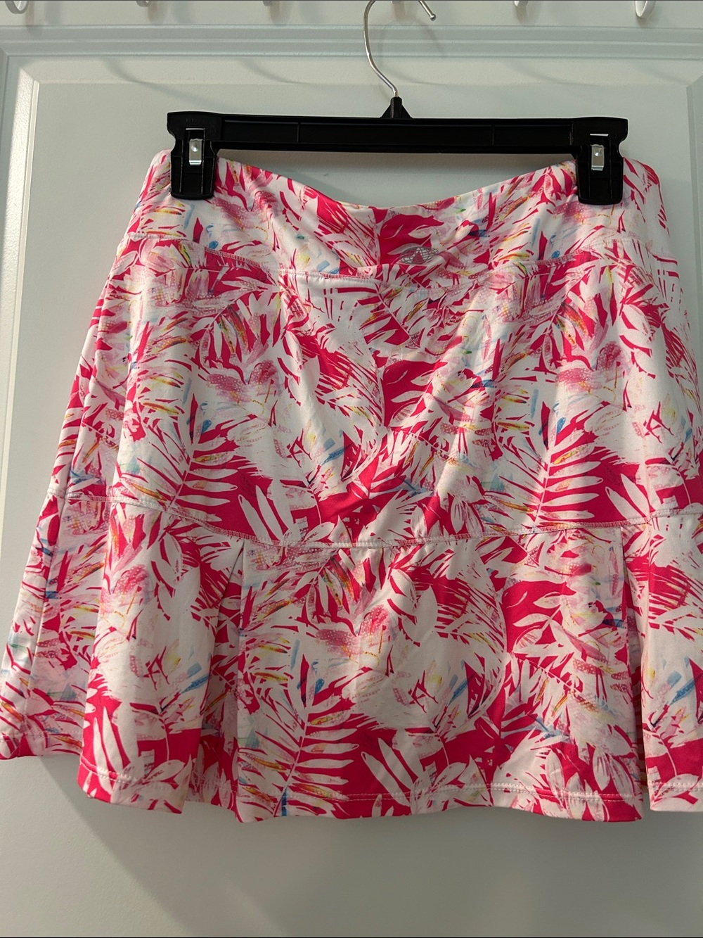 Reel Legends Pink Tropical Print Athletic Skirt - Picture 3 of 7